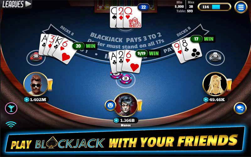 Blackjack 21 - Ứng dụng chơi Blackjack trên điện thoại hàng đầu